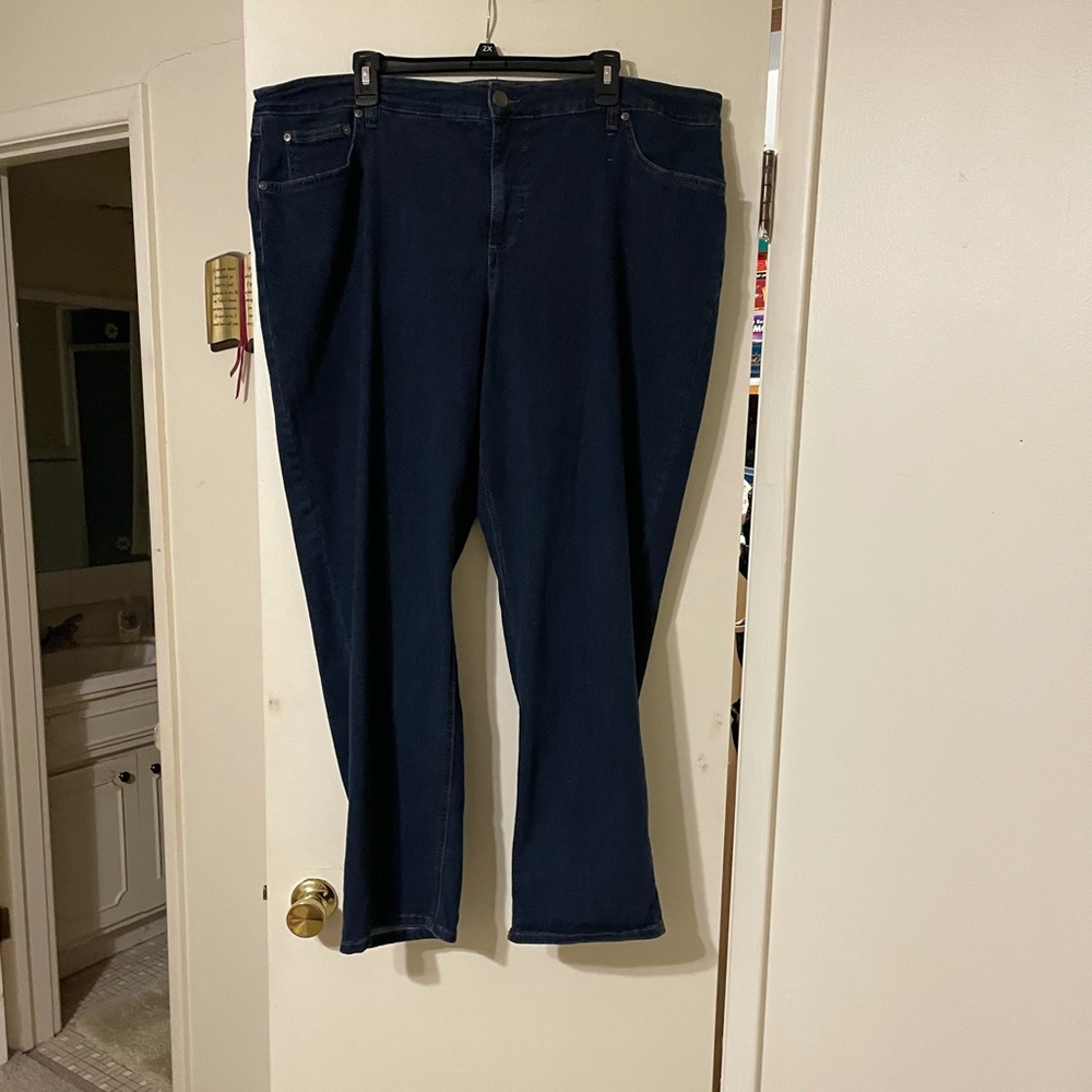 Tara and sky blue jeans